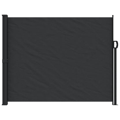 vidaXL Auvent latéral rétractable noir 160x300 cm