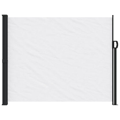 vidaXL Auvent latéral rétractable blanc 160x300 cm