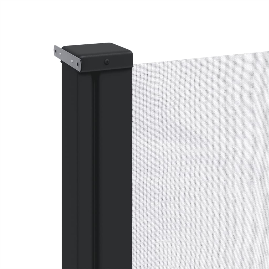 vidaXL Auvent latéral rétractable blanc 160x300 cm