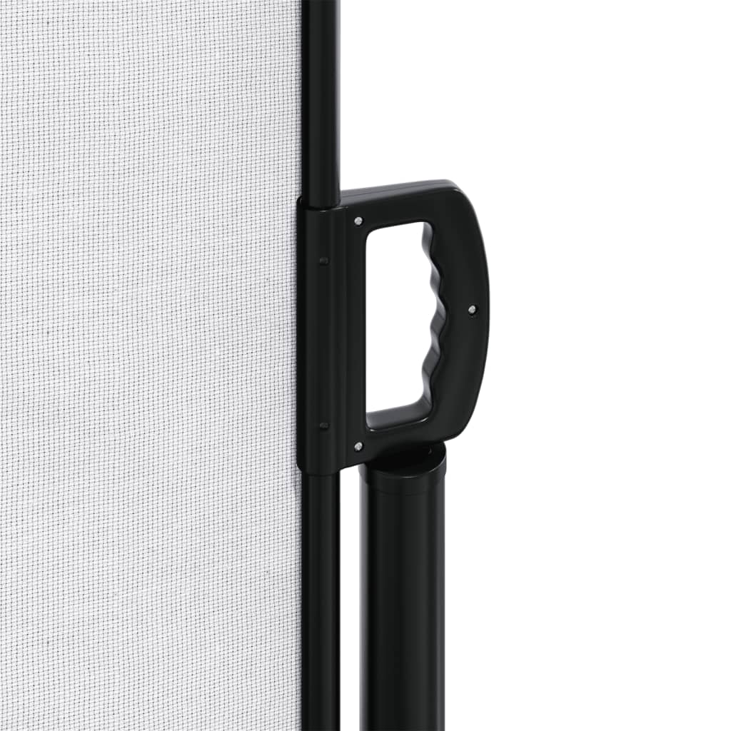 vidaXL Auvent latéral rétractable blanc 160x300 cm