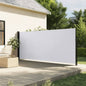 vidaXL Auvent latéral rétractable blanc 160x300 cm