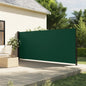 vidaXL Auvent latéral rétractable vert foncé 160x300 cm