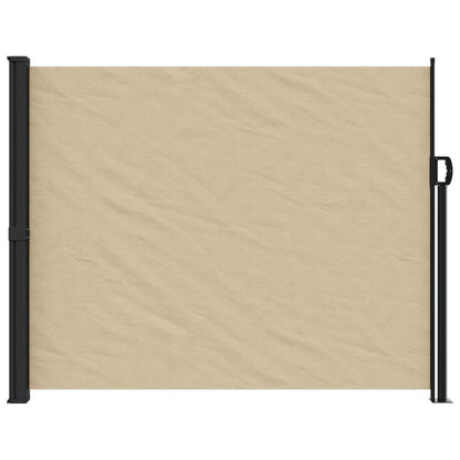 vidaXL Auvent latéral rétractable beige 170x300 cm