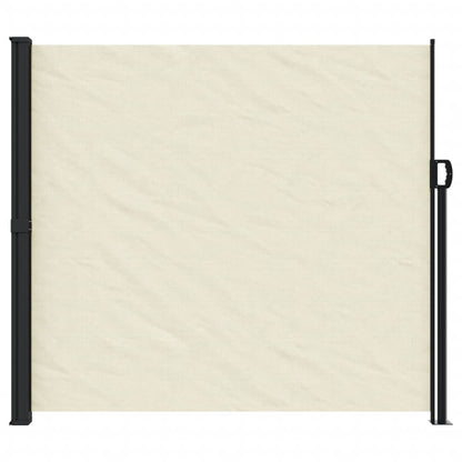 vidaXL Auvent latéral rétractable crème 180x300 cm