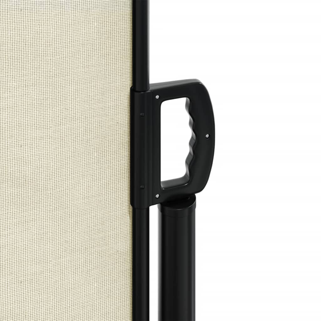 vidaXL Auvent latéral rétractable crème 180x300 cm