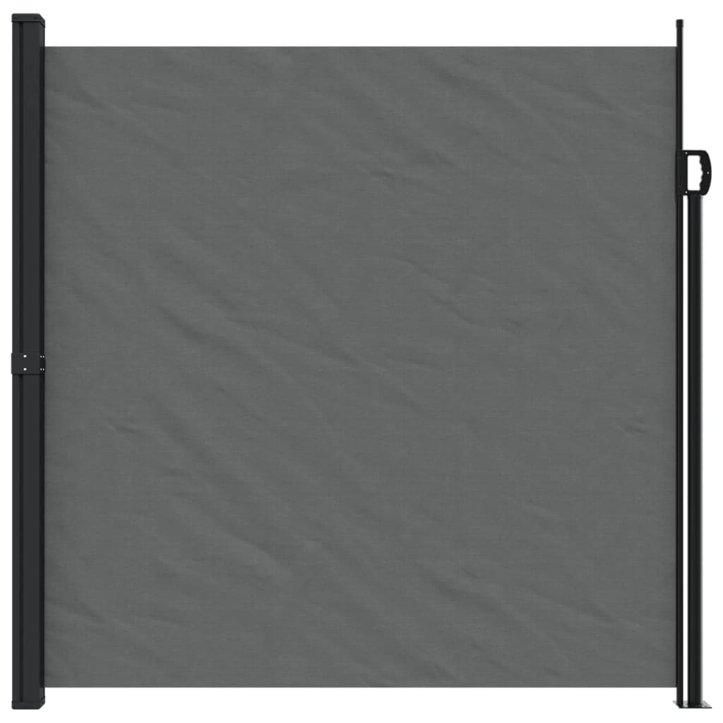 vidaXL Auvent latéral rétractable anthracite 200x300 cm