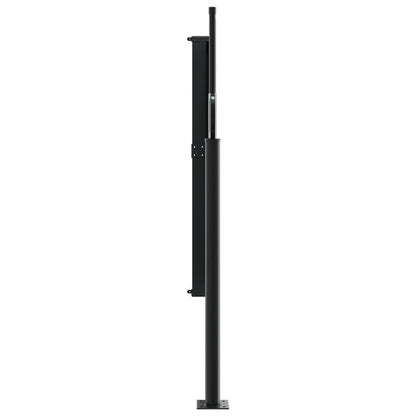vidaXL Auvent latéral rétractable marron 120x500 cm