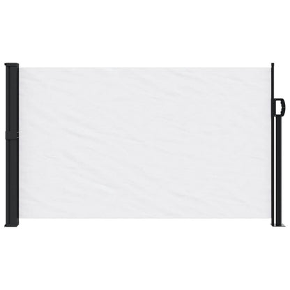 vidaXL Auvent latéral rétractable blanc 120x500 cm