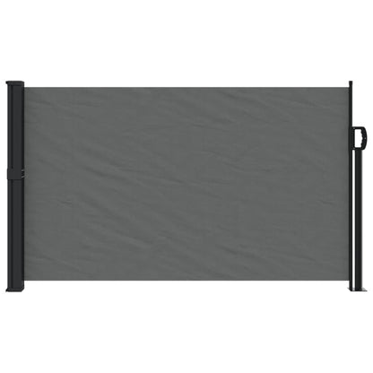 vidaXL Auvent latéral rétractable anthracite 120x500 cm