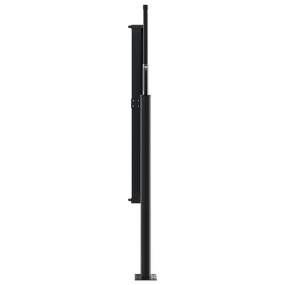 vidaXL Auvent latéral rétractable marron 140x500 cm