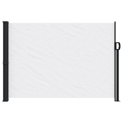 vidaXL Auvent latéral rétractable blanc 140x500 cm