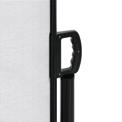 vidaXL Auvent latéral rétractable blanc 140x500 cm