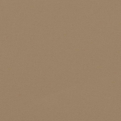 vidaXL Auvent latéral rétractable taupe 140x500 cm