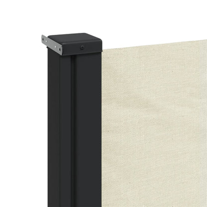vidaXL Auvent latéral rétractable crème 160x500 cm