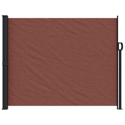 vidaXL Auvent latéral rétractable marron 160x500 cm
