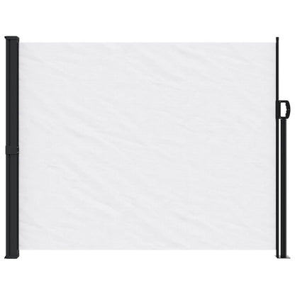 vidaXL Auvent latéral rétractable blanc 160x500 cm