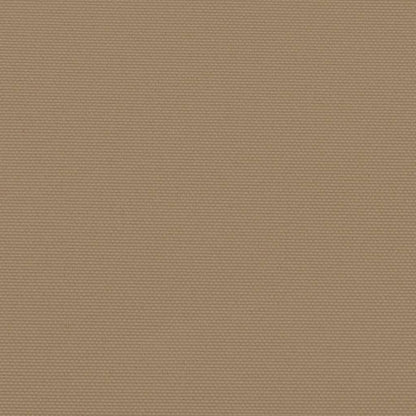 vidaXL Auvent latéral rétractable taupe 120x600 cm