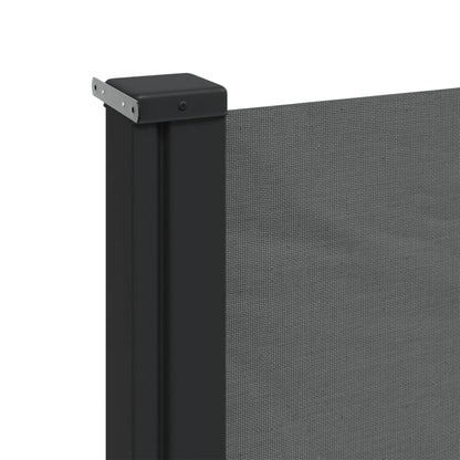 vidaXL Auvent latéral rétractable anthracite 120x600 cm