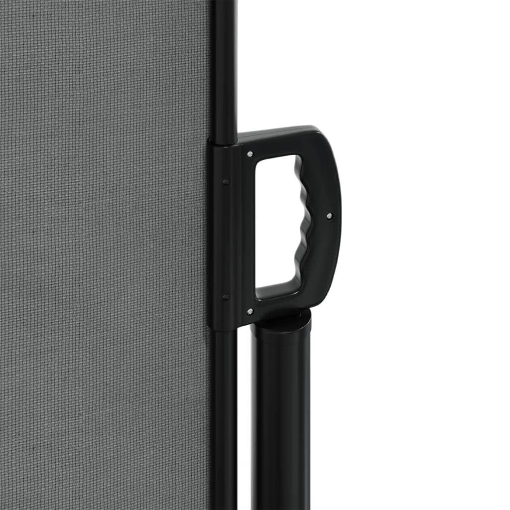 vidaXL Auvent latéral rétractable anthracite 120x600 cm