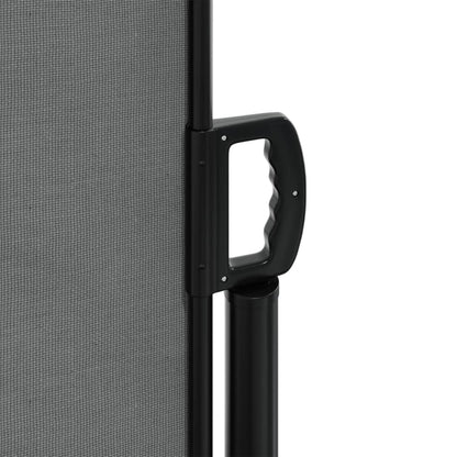 vidaXL Auvent latéral rétractable anthracite 120x600 cm
