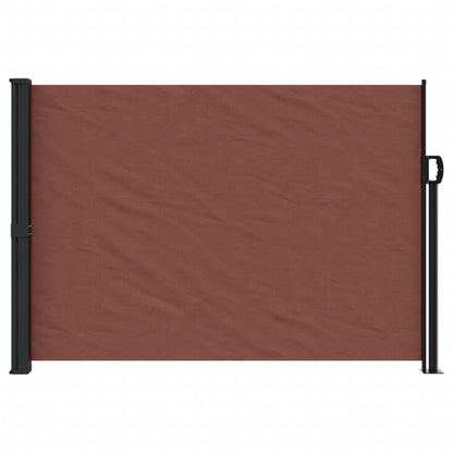 vidaXL Auvent latéral rétractable marron 140x600 cm
