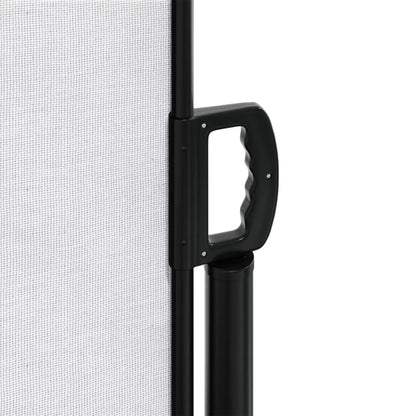 vidaXL Auvent latéral rétractable blanc 140x600 cm