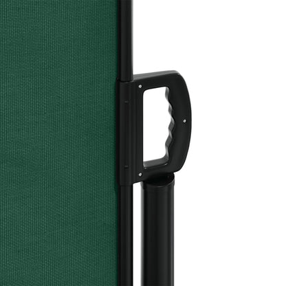 vidaXL Auvent latéral rétractable vert foncé 140x600 cm
