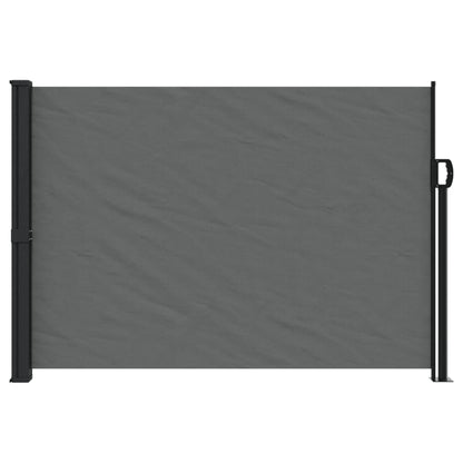 vidaXL Auvent latéral rétractable anthracite 140x600 cm
