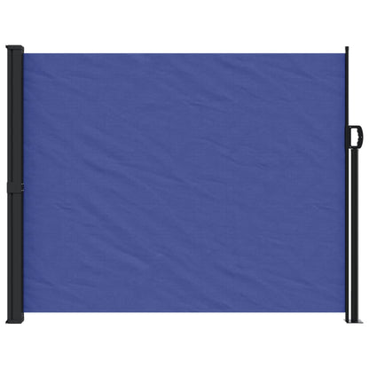 vidaXL Auvent latéral rétractable bleu 160x600 cm