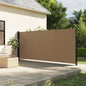 vidaXL Auvent latéral rétractable taupe 160x600 cm