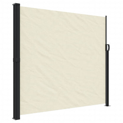 vidaXL Auvent latéral rétractable crème 180x600 cm