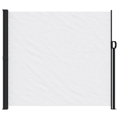 vidaXL Auvent latéral rétractable blanc 180x600 cm