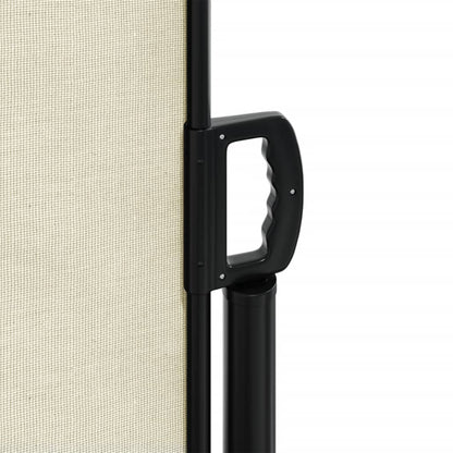 vidaXL Auvent latéral rétractable crème 200x600 cm