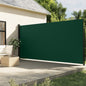 vidaXL Auvent latéral rétractable vert foncé 200x600 cm
