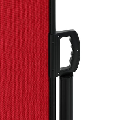 vidaXL Auvent latéral rétractable rouge 120x600 cm