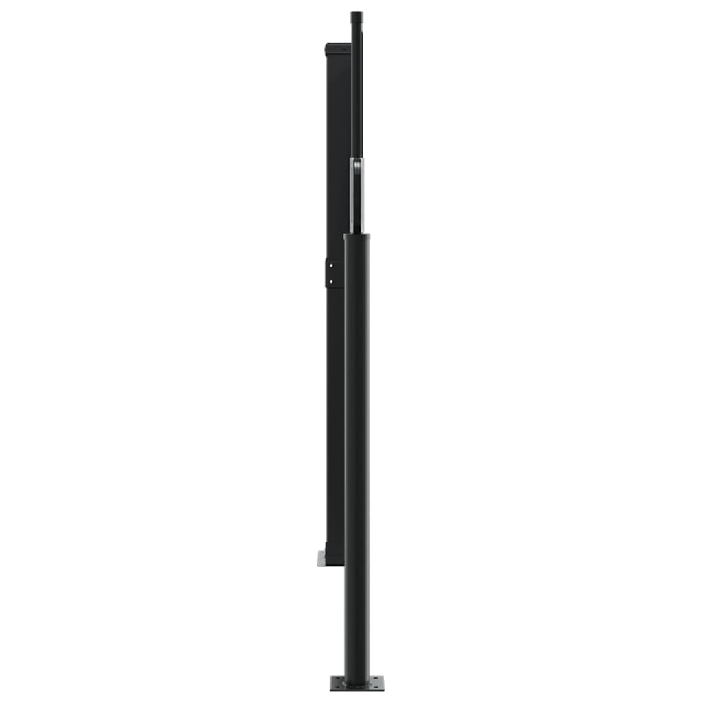 vidaXL Auvent latéral rétractable terre cuite 120x600 cm