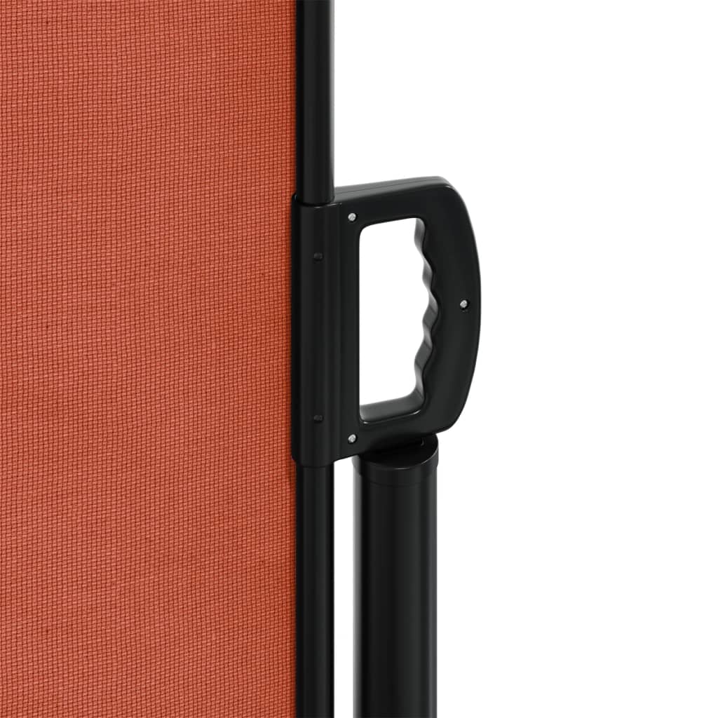 vidaXL Auvent latéral rétractable terre cuite 120x600 cm