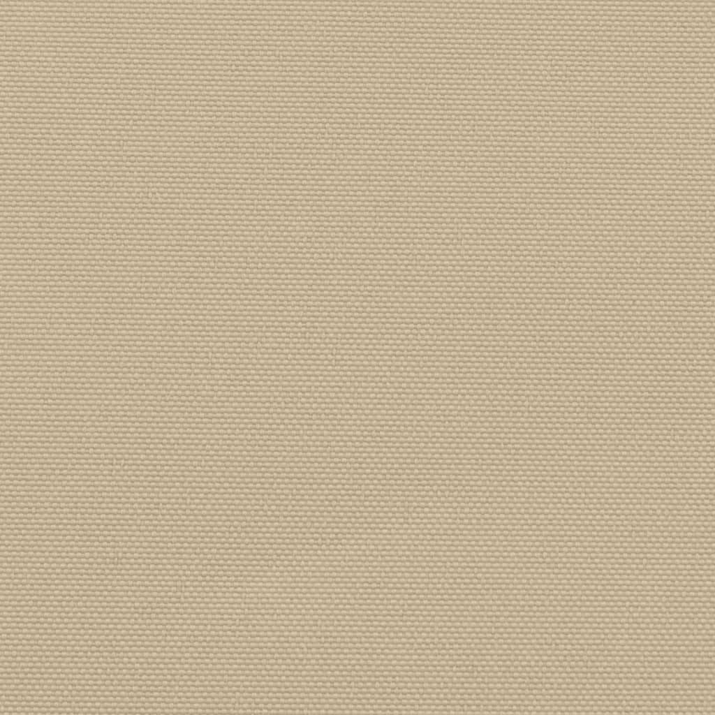 vidaXL Auvent latéral rétractable beige 140x600 cm