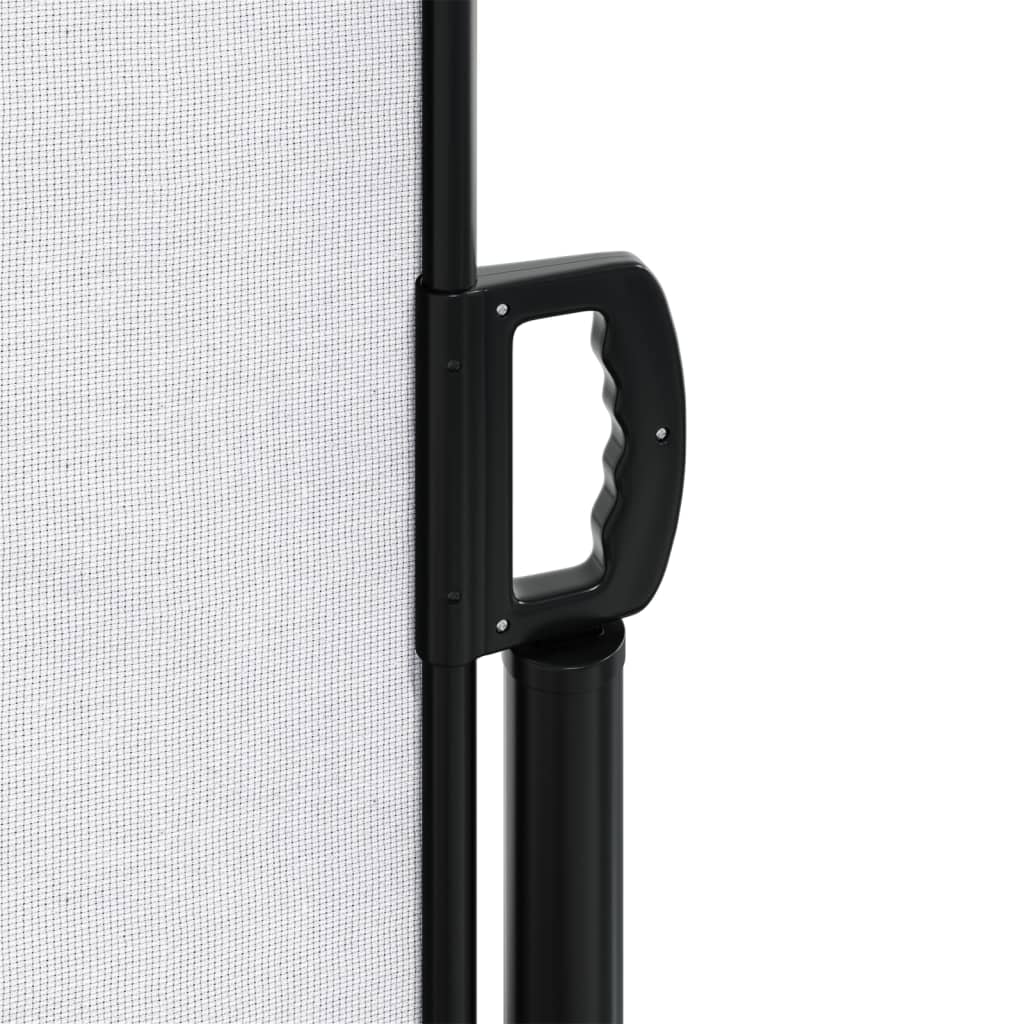 vidaXL Auvent latéral rétractable blanc 160x600 cm