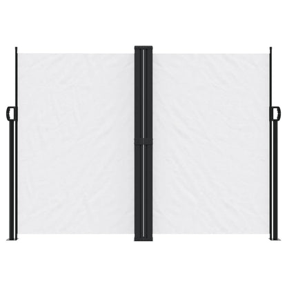 vidaXL Auvent latéral rétractable blanc 180x600 cm