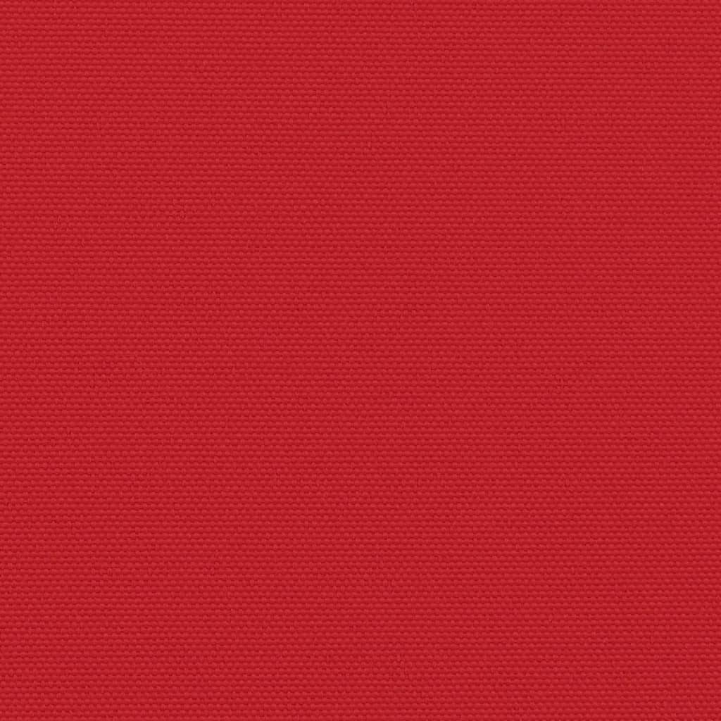 vidaXL Auvent latéral rétractable rouge 220x600 cm