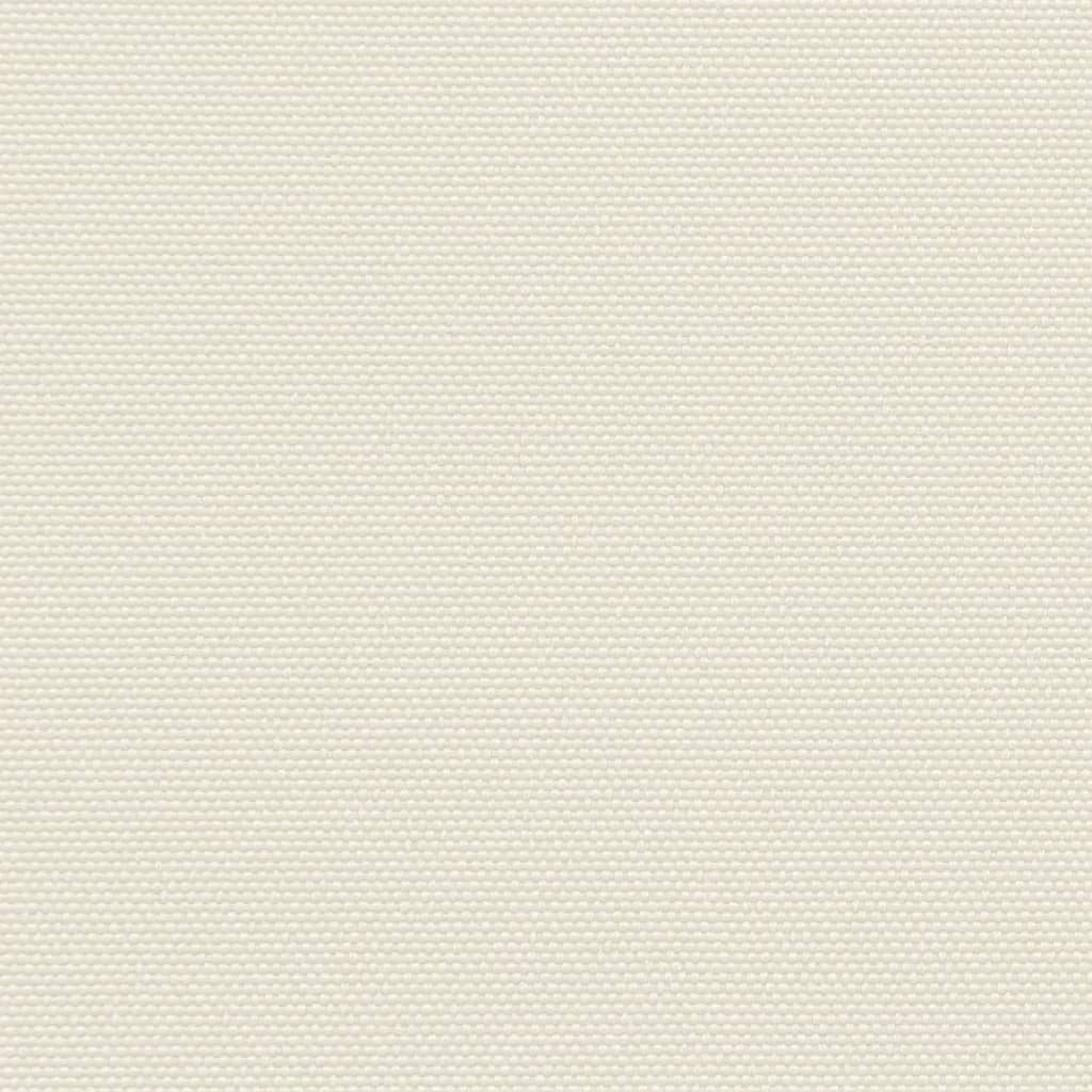 vidaXL Auvent latéral rétractable crème 100x1000 cm