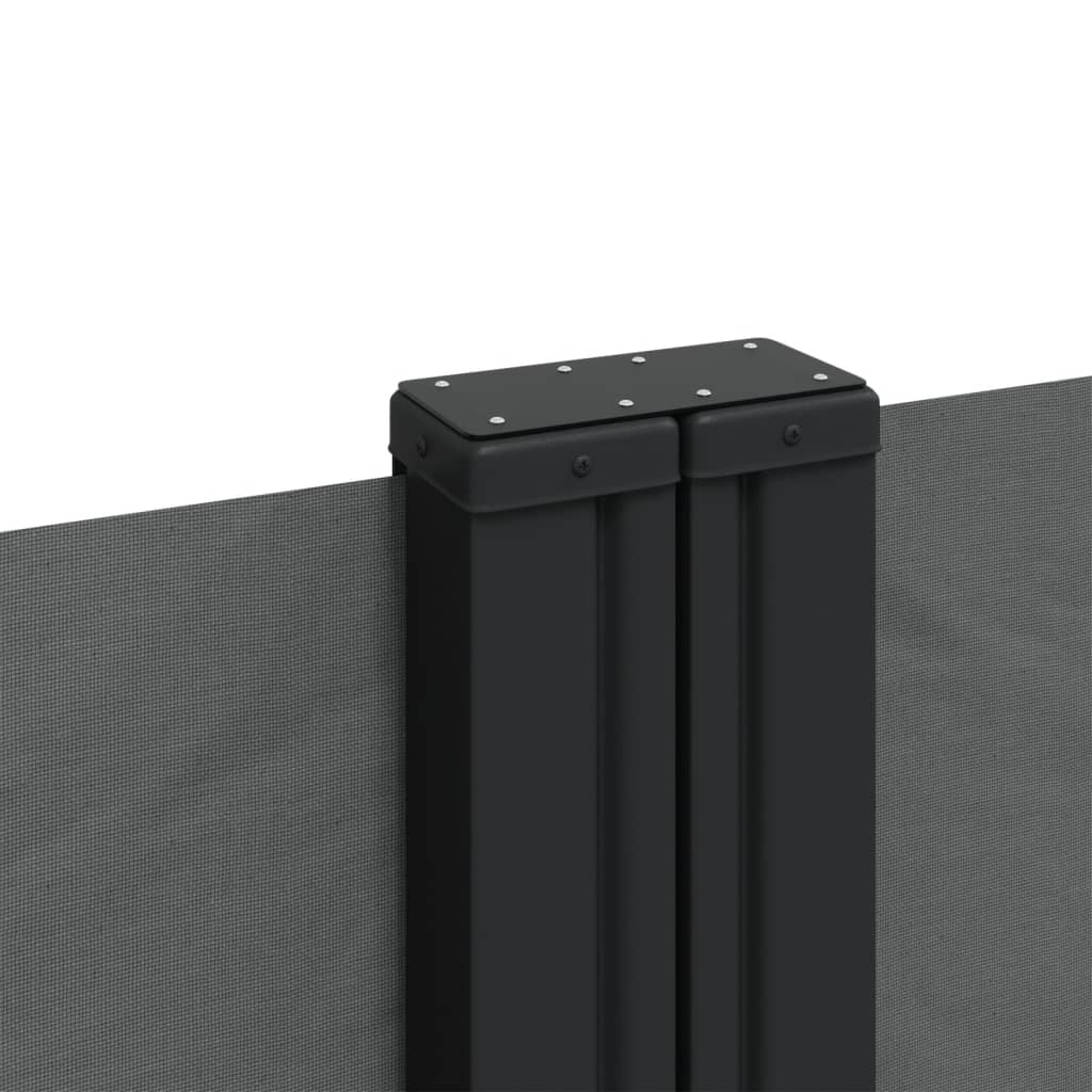 vidaXL Auvent latéral rétractable anthracite 140x1000 cm