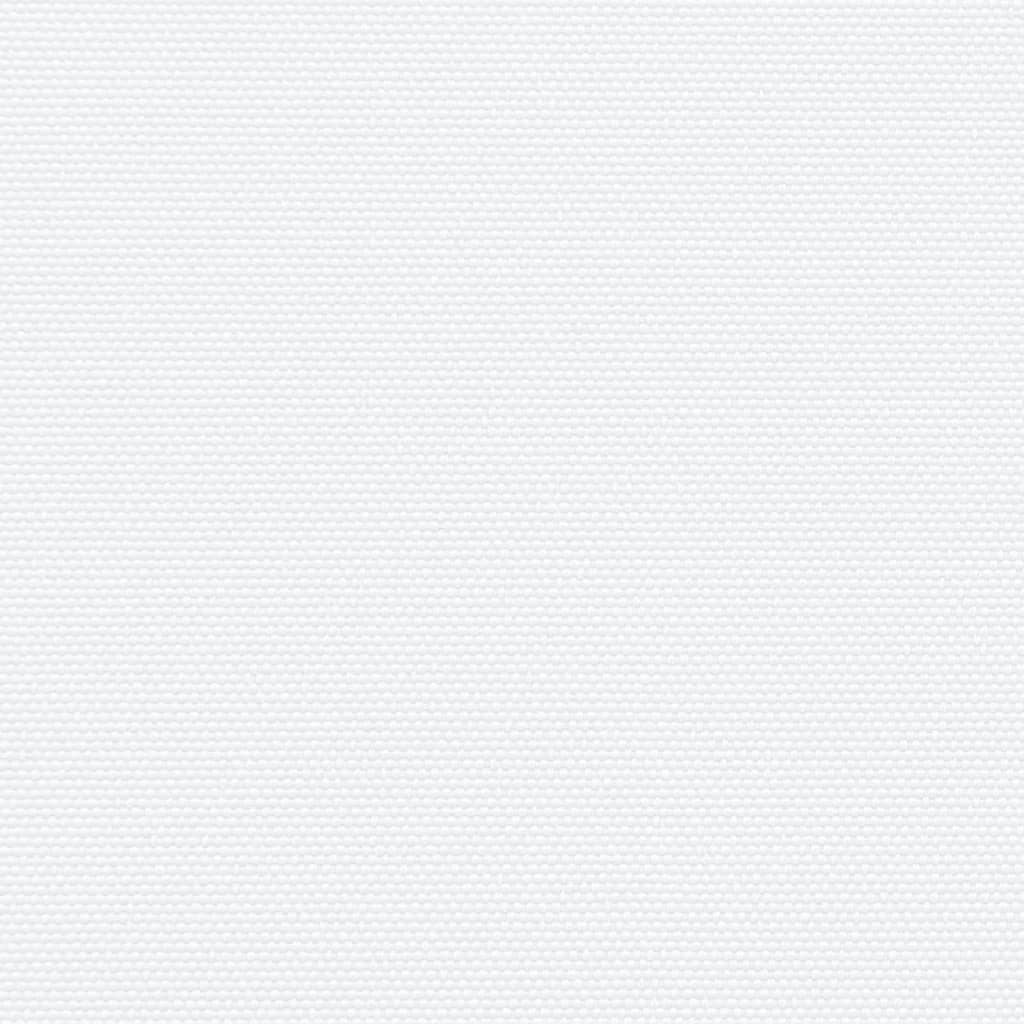 vidaXL Auvent latéral rétractable blanc 160x1000 cm
