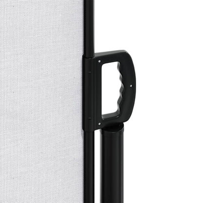 vidaXL Auvent latéral rétractable blanc 180x1000 cm