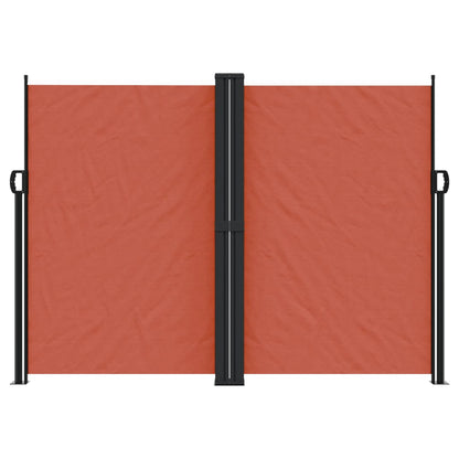 vidaXL Auvent latéral rétractable terre cuite 180x1000 cm