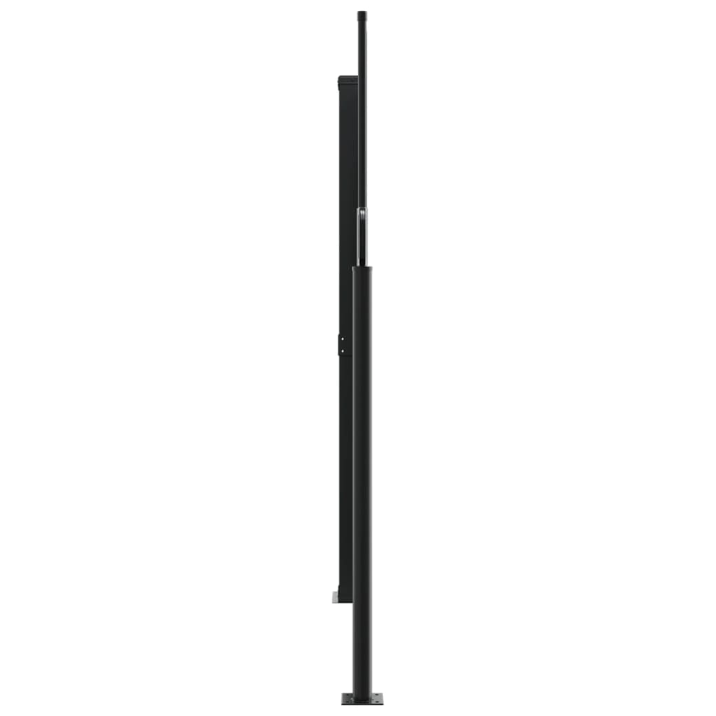 vidaXL Auvent latéral rétractable terre cuite 180x1000 cm