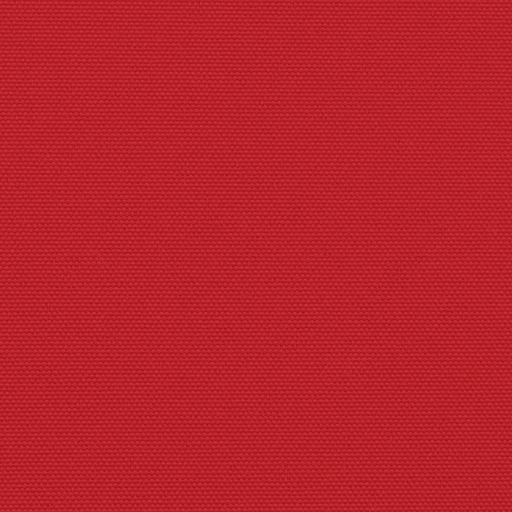 vidaXL Auvent latéral rétractable rouge 220x1000 cm