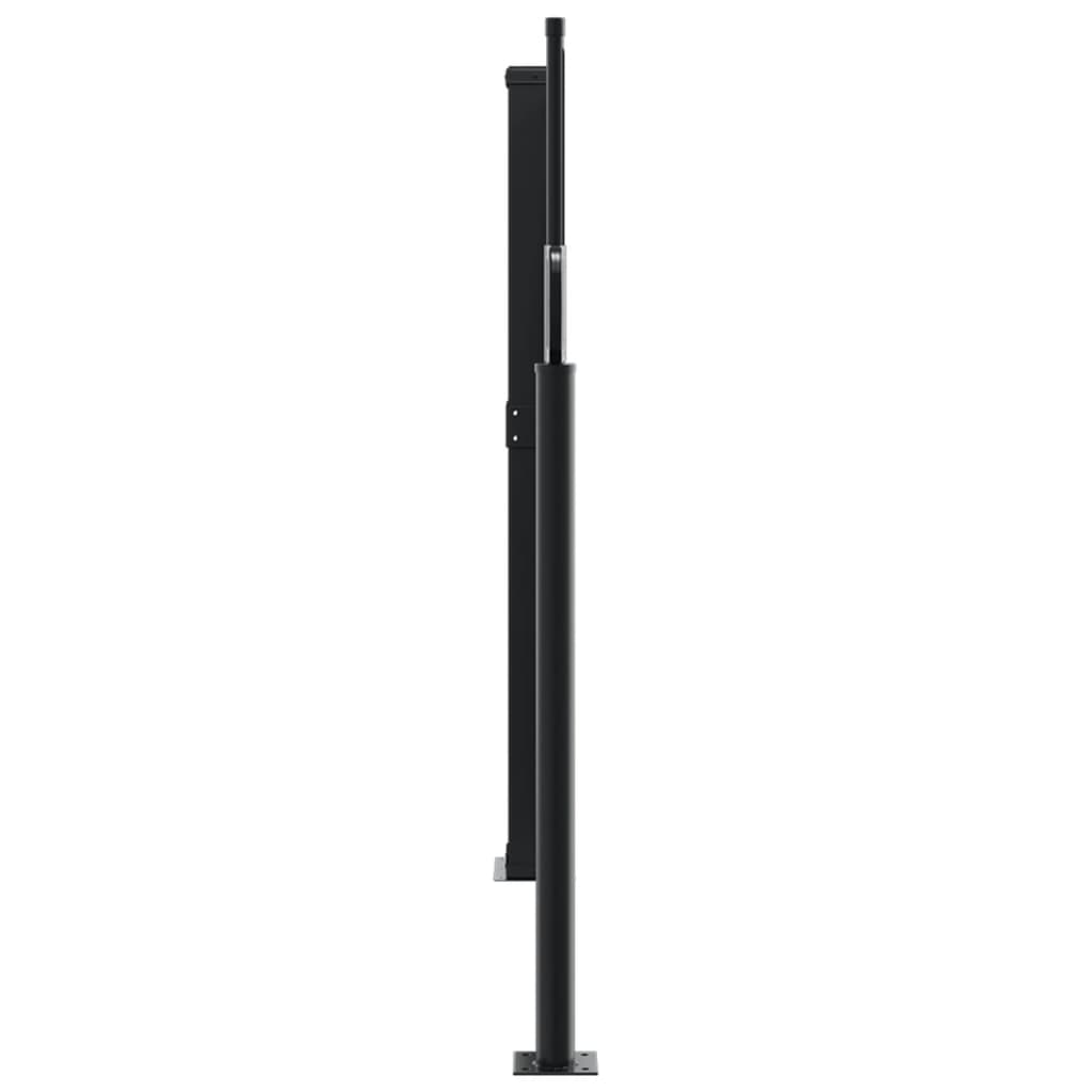 vidaXL Auvent latéral rétractable bleu 140x1200 cm