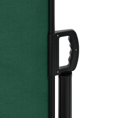 vidaXL Auvent latéral rétractable vert foncé 140x1200 cm
